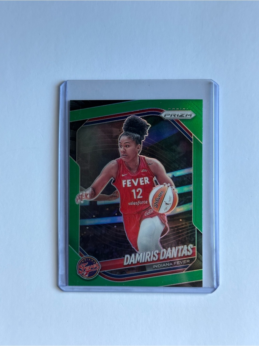 Panini Green-Accented Damiris Dantas Indiana Fever Card